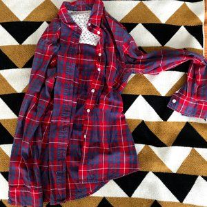 Bridge & Burn plaid button down shirt